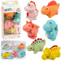Zestaw do k�pieli Dinozaury 6 szt. LeanToys
