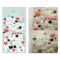 Daily Naklejki ozdobne wypuk�e Serca