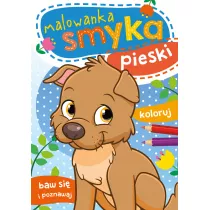 Malowanka smyka. Pieski