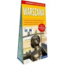 Warszawa 2w1 przewodnik i mapa laminowana 2026