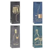 Rozette Torebka ozdobna na butelk� 12x36x9cm mix