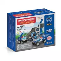 Magformers Zestaw policyjny 50 elementw