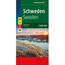 Mapa Szwecja 1:600 000
