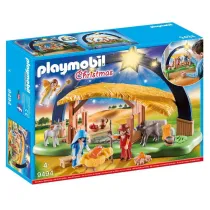 Playmobil Christmas Stajenka z o�wietleniem 9494