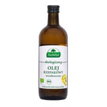 EkoWital Olej rzepakowy tłoczony na zimno bezglutenowy 1 l Bio