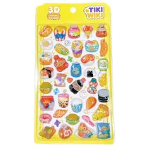 Kiddisvit Naklejki 3D Crystal Jedzenie