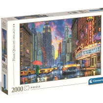 Puzzle 2000el Rainy Manhattan CLEMENTONI 32086 CLM