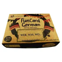 Karty j�zykowe Niemiecki Fun Card German Wer,Was,Wo