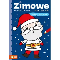 Miko�aj i przyjaciele. Zimowe kolorowanki z naklejkami