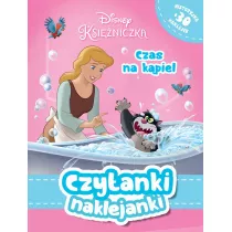 Czytanki naklejanki. Disney Ksiniczki. Czas na kpiel