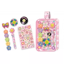 Pecoware D�ugopis i zakre�lacze w kosmetyczce Kwiatki