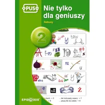 PUS Nie tylko dla geniuszy Rebusy 2 ksi��eczka PUS