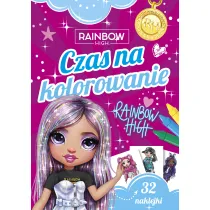 Czas na kolorowanie. Rainbow High