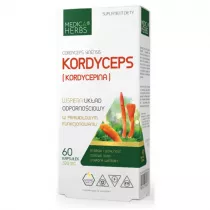 Medica Herbs Kordyceps Suplement diety 60 kaps.