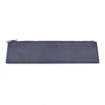 Nakabayashi Etui na d�ugopis sk�rzane KAZA-E niebieski