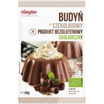 Amylon Budyń czekoladowy bezglutenowy 40 g Bio