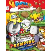 Super Zings Ksika z naklejkami + figurka
