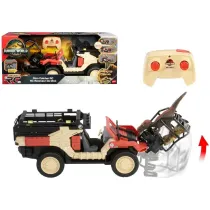 Jurassic World samoch�d RC z dinozaurem Mattel