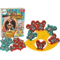 Gra zr�czno�ciowa Myszki balansuj�ce 12el LeanToys