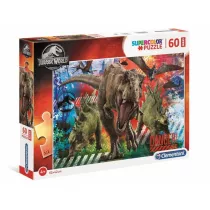 Puzzle 60 el. Jurassic World Clementoni
