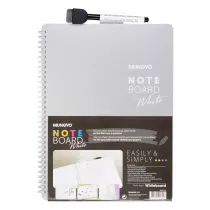 Mungyo Brulion A4 z kartkami sucho�cieralnymi i markerem MNB-A4