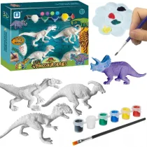 Dinozaury gipsowe do malowania Trifox