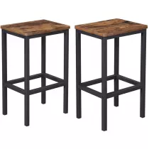 Zestaw hokerw styl rustykalny loft