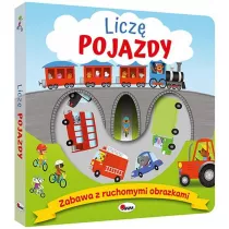 Licz pojazdy. Zabawa z ruchomymi obrazkami