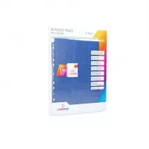 Gamegenic Koszulki do segregatora 18-Pocket Pages Sideloading Blue 10 szt.
