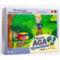 Historyjki obrazkowe. Papuga Aga opowiada. Cz 5