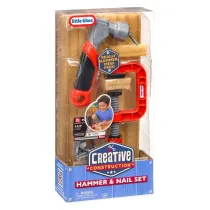 Creative Construction Hammer and Nail Set Little Tikes