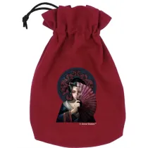Woreczek na kostki Anne Stokes: Geisha Skull Q-Workshop