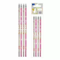 Starpak O��wek z gumk� Unicorn 490989 4 szt.