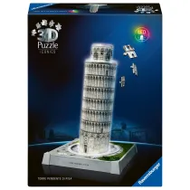 Puzzle Iconics 224 el. 3D Krzywa Wie�a w Pizie Ravensburger