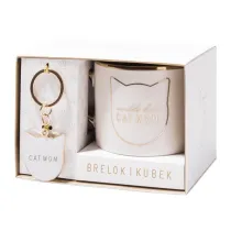 Be-Happy Gifts Kubek dla mi�o�nik�w kot�w Cat Mom