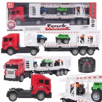 Laweta transportowa zdalnie sterowana z 3 autami Maksik