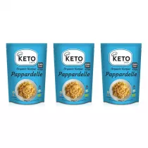 Better Than Foods Makaron keto konjac typu noodle pappardelle bezglutenowy Zestaw 3 x 270 g Bio