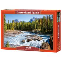 Puzzle 1500 el. Athabasca River, Jasper National Park, Canada Castorland