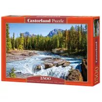 Puzzle 1500 el. Athabasca River, Jasper National Park, Canada Castorland
