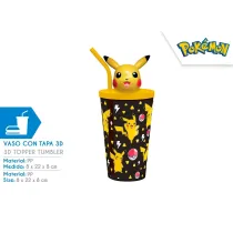 Kubek z toperem Pokemon 3D PK00028