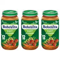 BoboVita Obiadek Spaghetti po bolosku po 12 miesicu Zestaw 3 x 250 g