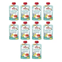 Holle Mus Kokosowy krokodyl (jab�ko - mango - kokos) od 8 miesi�ca Demeter Zestaw 10 x 100 ml Bio
