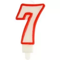 �wieczka 7 czerwona