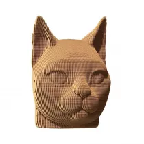 Puzzle 3D kartonowe - Kot Cartonic