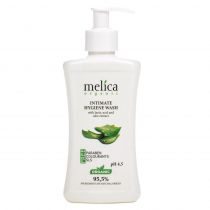 Melica Organic Intimate Hygiene Wash płyn do higieny intymnej z wyciągiem z kwasu mlekowego i aloesu 300 ml