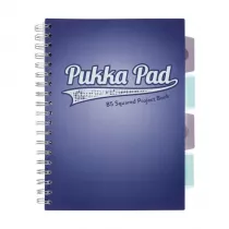 Pukka Pad Pukka Project Book Navy B5 Granatowy 80g kratka 100 kartek