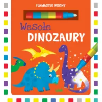 Flamaster wodny. Wesoe dinozaury
