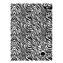 Happy Color Teczka kartonowa z gumk Black&White Zebra