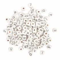 Dalprint Koraliki drewniane litery