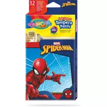 Patio Farby Colorino Kids tempera w tubach 12 ml Spiderman 12 x 12 ml
